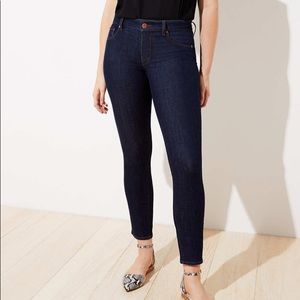 Loft Curvy Skinny Jeans Size 0